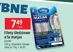 E.Leclerc Filety śledziowe a'la matjas Lisner oferta