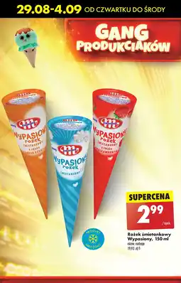 Biedronka Rożek śmietankowy o słonego karmelu Mlekovita wypasione oferta