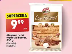 Biedronka Rurki maślane waflowe Lumar oferta