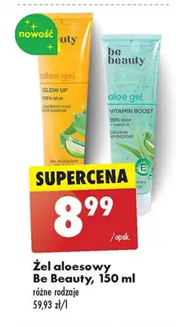 Biedronka Żel aloesowy glow up Be Beauty oferta