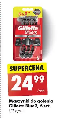 Biedronka Maszynka do golenia red & white Gillette Blue 3 Special Edition oferta