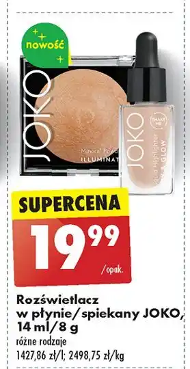 Biedronka Róż do policzków 10 Joko Baked Mineral Blush oferta