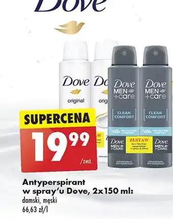 Biedronka Dezodorant Dove Original oferta