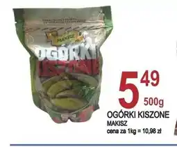 Ogórki kiszone Makisz