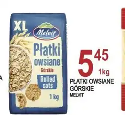 E.Leclerc Płatki owsiane górskie Melvit oferta