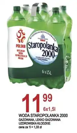 E.Leclerc Woda niegazowana Staropolanka 2000 oferta