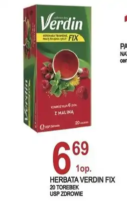 E.Leclerc Herbata kompozycja 6 ziół z maliną Verdin Fix oferta