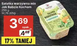 Delikatesy Centrum Sałatka warzywna mix Jak Babcię Kocham oferta