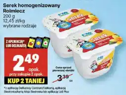 Delikatesy Centrum Serek homogenizowany Rolmlecz oferta