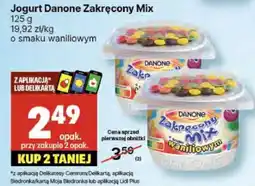 Delikatesy Centrum Jogurt Danone Zakręcony Mix oferta