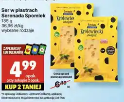 Delikatesy Centrum Ser w plastrach Serenada Spomlek oferta