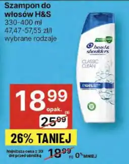 Delikatesy Centrum Szampon do włosów H&S oferta