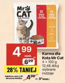 Delikatesy Centrum Karma dla Kota Mr Cat oferta