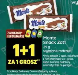 Delikatesy Centrum Monte Snack Zott oferta