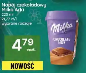 Delikatesy Centrum Napój czekoladowy Milka Arla oferta