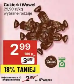 Delikatesy Centrum Cukierki Wawel oferta