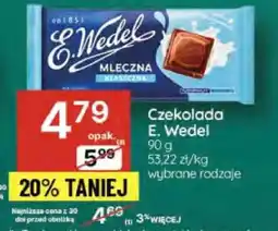 Delikatesy Centrum Czekolada E. Wedel oferta