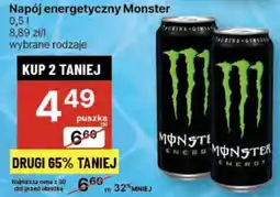 Delikatesy Centrum Napój energetyczny Monster oferta