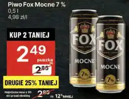 Delikatesy Centrum Piwo Fox Mocne 7% oferta