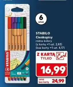 Kaufland Cienkopis point mix Stabilo oferta
