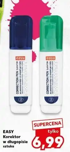 Kaufland Korektor w długopisie Easy oferta