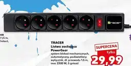 Kaufland Listwa power gear 1.5 m Tracer oferta