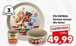 Kaufland Zestaw naczyń dla dzieci psi patrol oferta