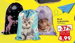 Kaufland Worek na gimnastykę oferta