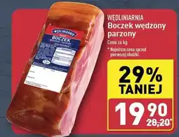 ALDI Boczek wędzony parzony Wędliniarnia Classic oferta