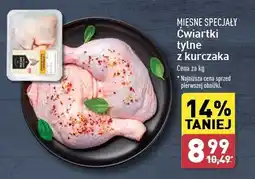 ALDI Ćwiartka z kurczaka Mięsne Specjały Zawsze Świeże (Aldi) oferta
