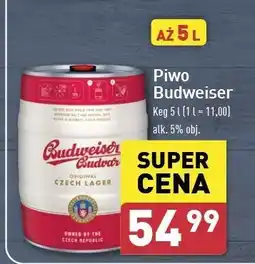 ALDI Piwo b: original Budweiser Budvar oferta