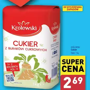 ALDI Cukier z buraków cukrowych Królewski oferta