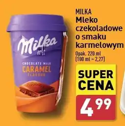 ALDI Napój chocolate caramel Milka oferta