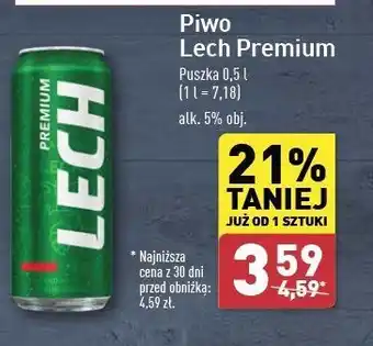 ALDI Piwo Lech Premium oferta