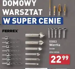 ALDI Komplet wierteł do kamienia Ferrex oferta