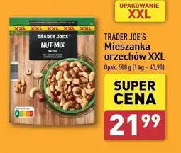 ALDI Mieszanka orzechów nut-mix Trader Joe's oferta