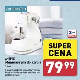 ALDI Minimaszyna do szycia Ambiano oferta
