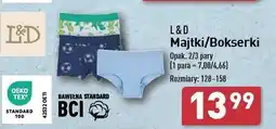 ALDI Majtki 128-158 L&D oferta