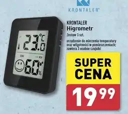 ALDI Higrometr termiczny Krontaler oferta