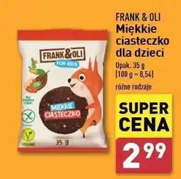 ALDI Miękkie ciasteczko z kakao i orzechami laskowymi Frank&Oli oferta