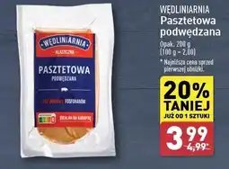 ALDI Pasztetowa podwędzana Wędliniarnia Classic oferta