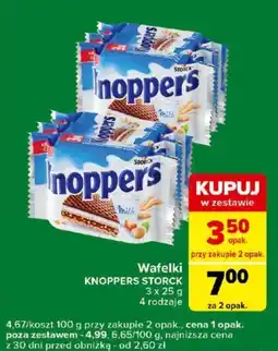 Carrefour Wafelki KNOPPERS STORCK oferta