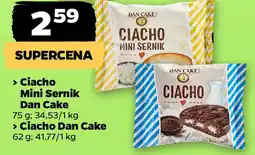 Netto Ciacho Mini Sernik / ciacho Dan Cake oferta