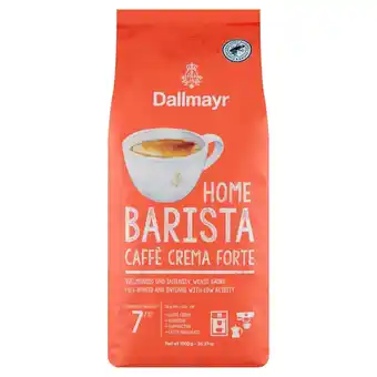 Biedronka Dallmayr Home Barista Caffe Crema Forte Kawa ziarnista 1000 g oferta