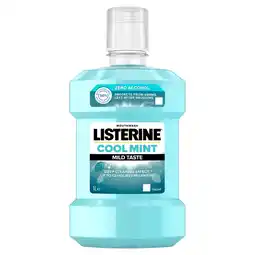 Biedronka Listerine Cool Mint Płyn do płukania jamy ustnej 1 l oferta