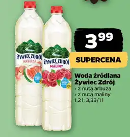 Netto Woda źródlana Żywiec Zdrój oferta