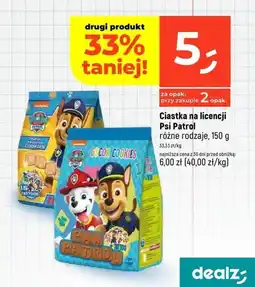 Dealz Ciastka Psi Patrol oferta