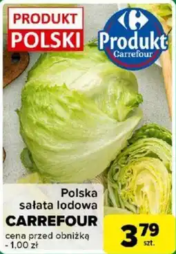 Carrefour Polska sałata lodowa oferta