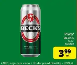 Carrefour Piwo BECK'S oferta