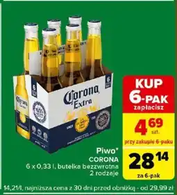 Carrefour Piwo CORONA oferta